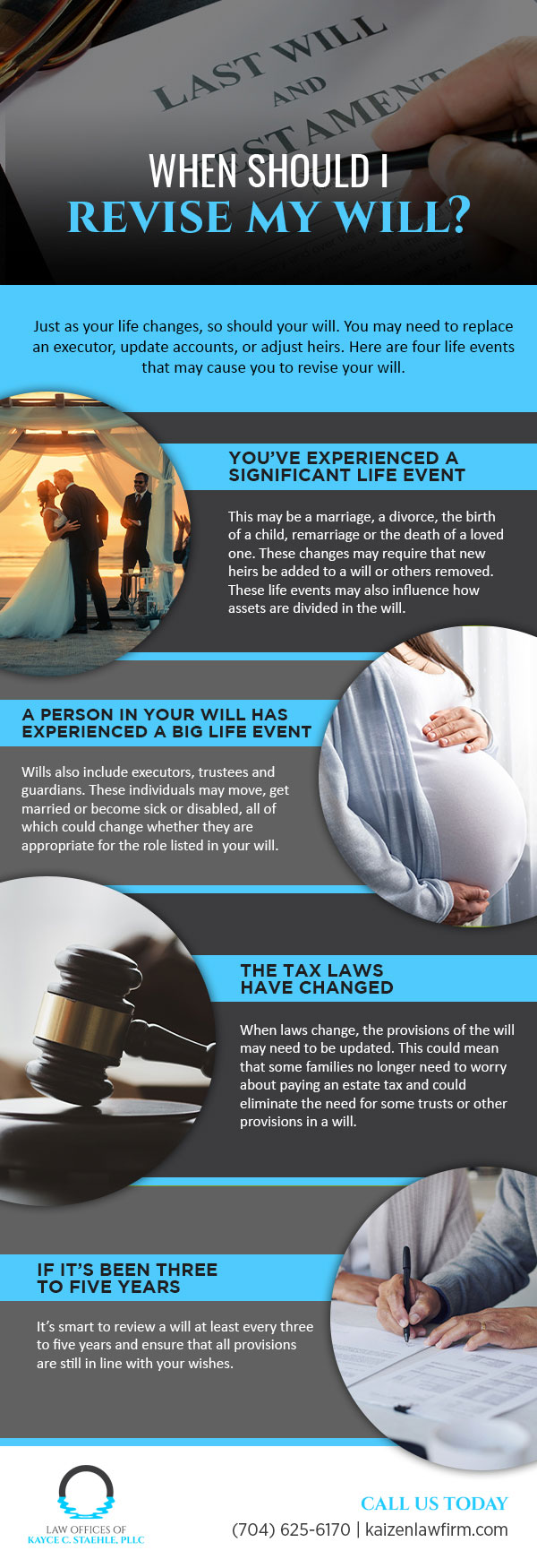 When Should I Revise My Will?